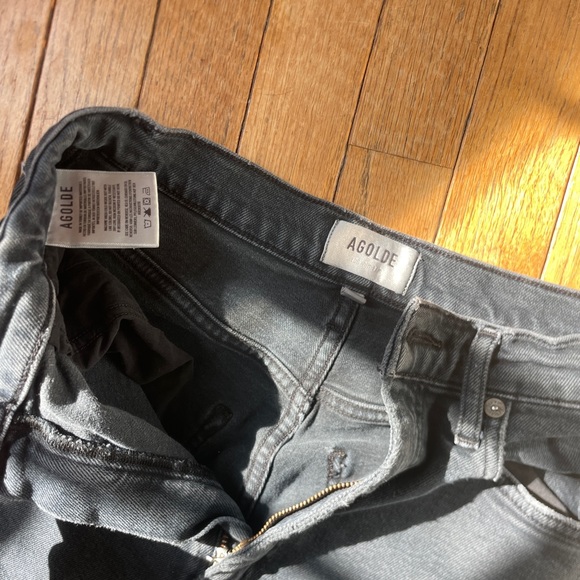 Agolde hi rise kick flare jeans - Picture 5 of 6